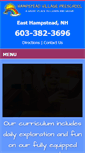 Mobile Screenshot of hampsteadvillagepreschool.com